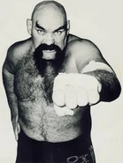 Ox Baker Black and White Fist Extended
